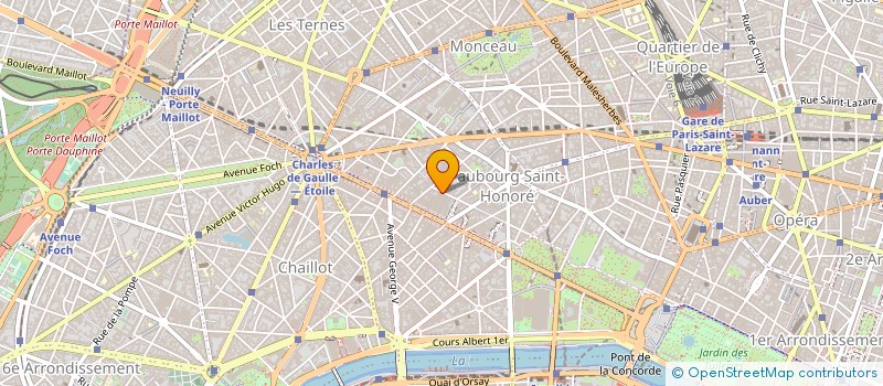 localisation de l'entreprise MINOS JEUX à PARIS 8