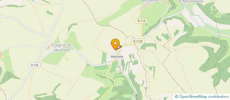 localisation de l'entreprise MINOT M  FRAIGNOT-ET-VESVROTTE