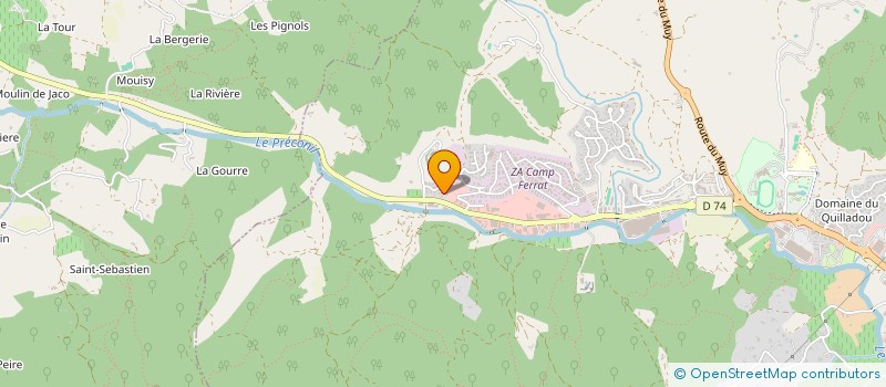 localisation de l'entreprise MINOTAURE à SAINTE-MAXIME