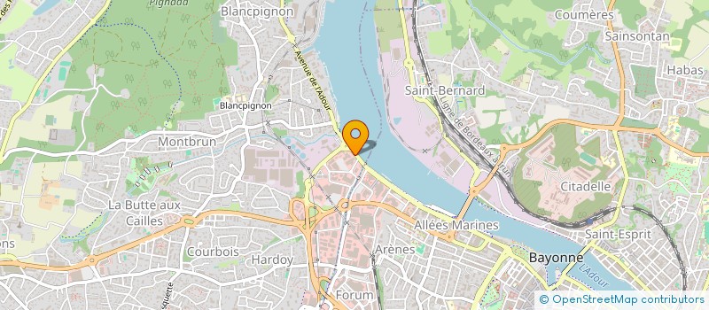 localisation de l'entreprise MINOTAURE DEVELOPPEMENT à ANGLET