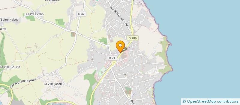 localisation de l'entreprise MINOTERIE DU BOCAGE  BINIC-ETABLES-SUR-MER