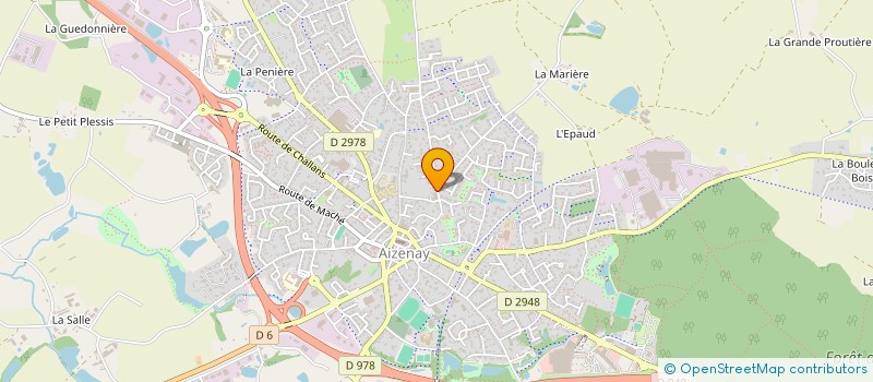 localisation de l'entreprise MINOTERIE GAUVRIT à AIZENAY