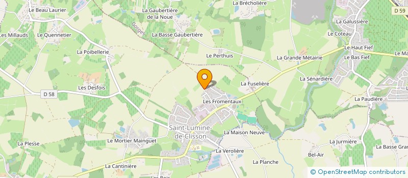 localisation de l'entreprise MINOTERIE GIRARDEAU à BOUSSAY