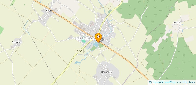 localisation de l'entreprise MINOTERIE MAROLLEAU à BERRIE