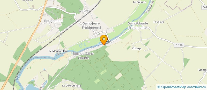 localisation de l'entreprise MINOTERIES GOUBET  SAINT-JEAN-FROIDMENTEL