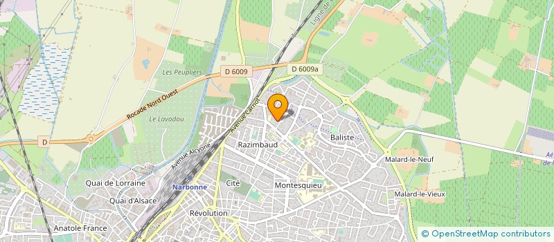 localisation de l'entreprise MINOTOR  NARBONNE