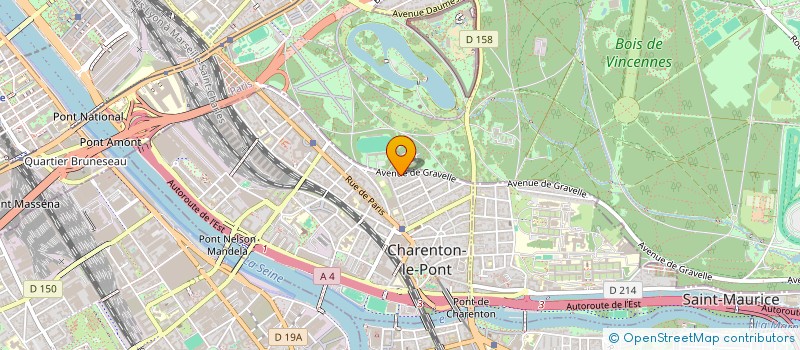 localisation de l'entreprise MINOTOR  CHARENTON-LE-PONT