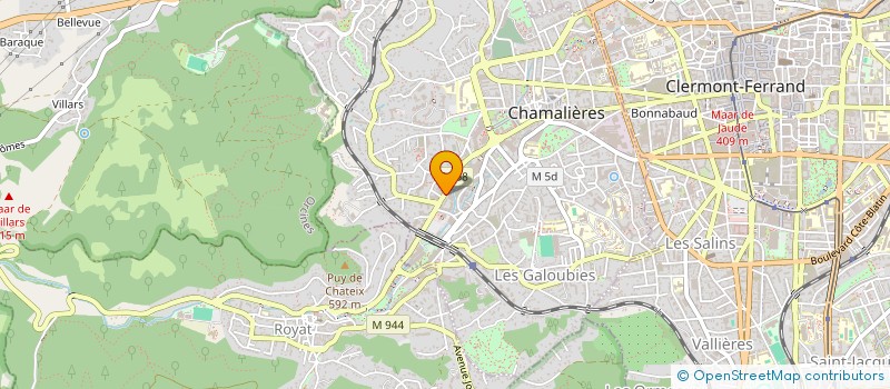 localisation de l'entreprise MINOU  CHAMALIERES