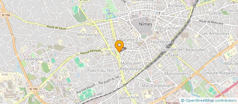 localisation de l'entreprise MINOULOTTA ANTILLES à NIMES