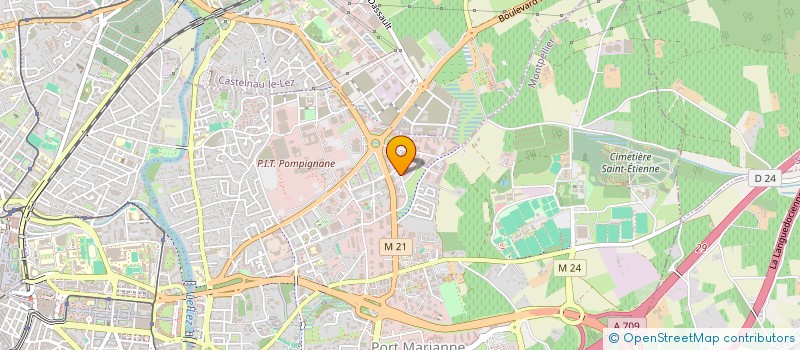 localisation de l'entreprise MINT DEVELOPPEMENT SAS à MONTPELLIER