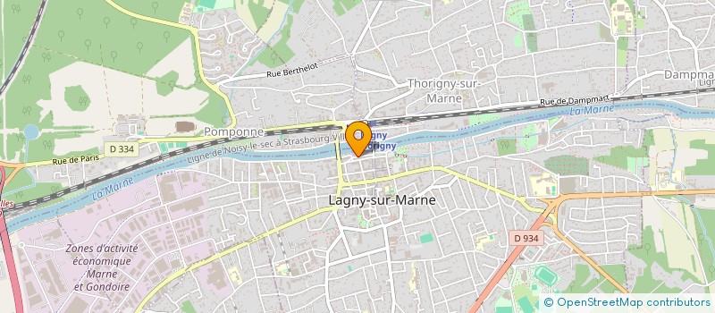 localisation de l'entreprise MINT WATER  LAGNY-SUR-MARNE