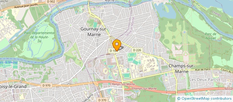 localisation de l'entreprise MINTHO  CHAMPS-SUR-MARNE