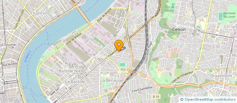 localisation de l'entreprise MINUIT  BORDEAUX