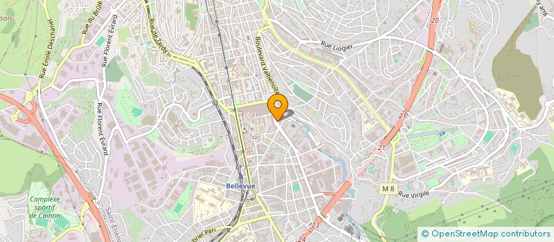 localisation de l'entreprise MINUIT-DIX  SAINT-ETIENNE