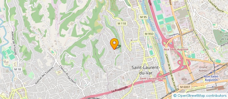 localisation de l'entreprise MINUIT RECORDS à SAINT-LAURENT-DU-VAR