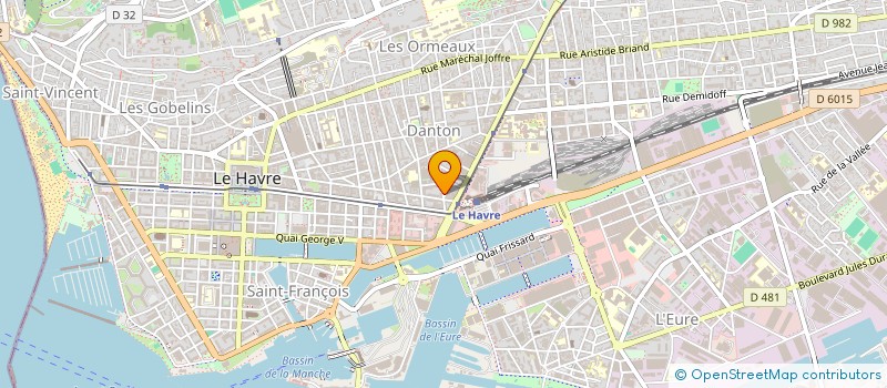 localisation de l'entreprise MINUT SHOP à LE HAVRE