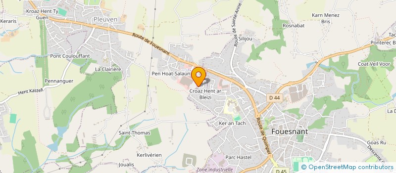 localisation de l'entreprise MINUTE SERVICES - TRD RACING  PLEUVEN