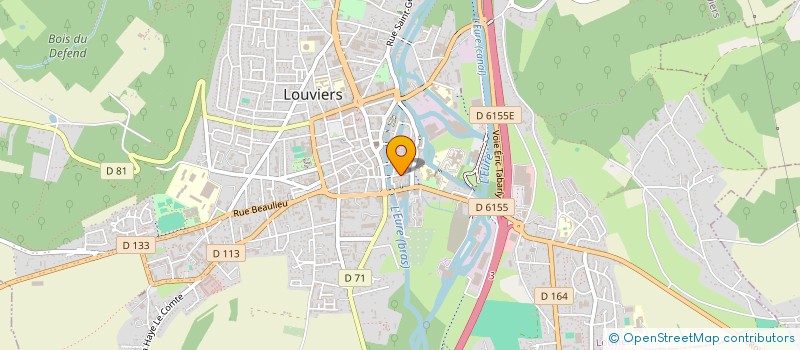 localisation de l'entreprise MINUTE SHOP à LOUVIERS