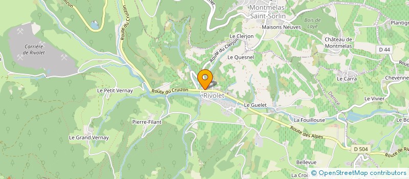 localisation de l'entreprise MINUTIE FABRIQUE  RIVOLET