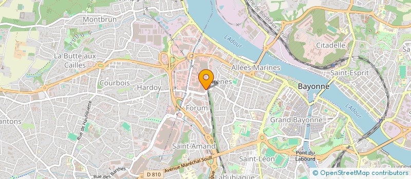 localisation de l'entreprise MINVESTIR à BAYONNE