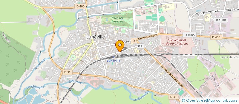 localisation de l'entreprise MINY  LUNEVILLE