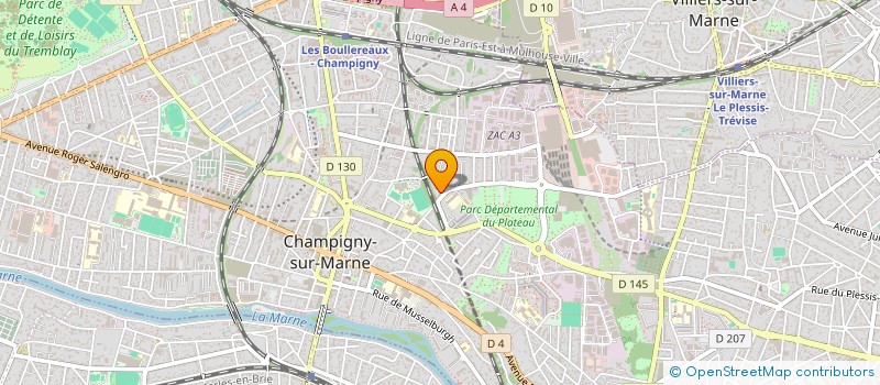 localisation de l'entreprise MINZALI à CHAMPIGNY-SUR-MARNE
