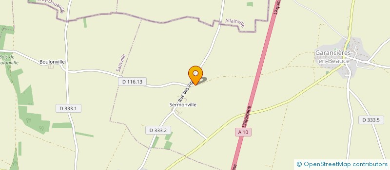 localisation de l'entreprise MIO à GARANCIERES EN BEAUCE