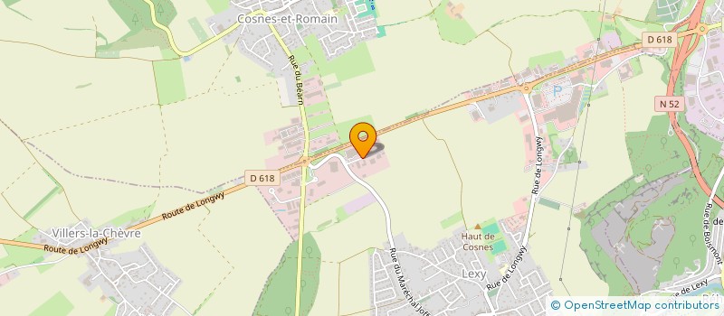 localisation de l'entreprise MIO  LEXY