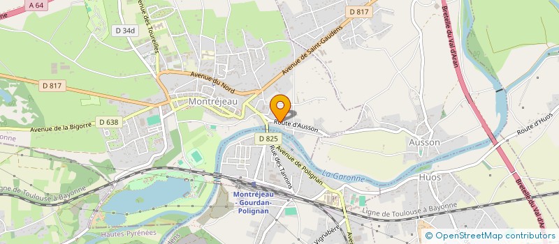 localisation de l'entreprise MIO DESTINO  MONTREJEAU