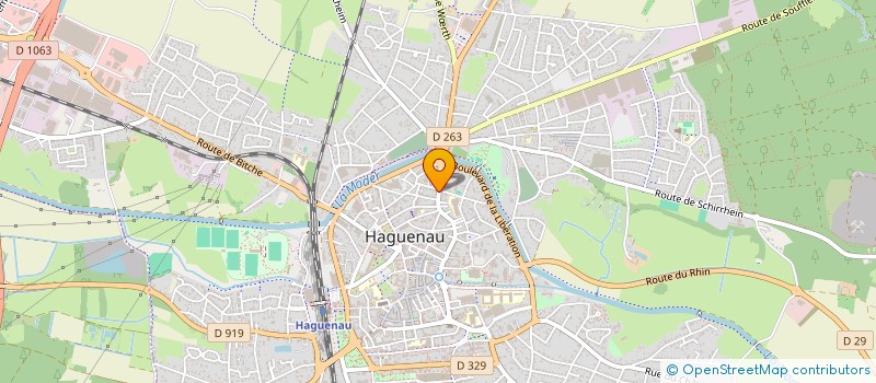 localisation de l'entreprise MIO GNK  HAGUENAU