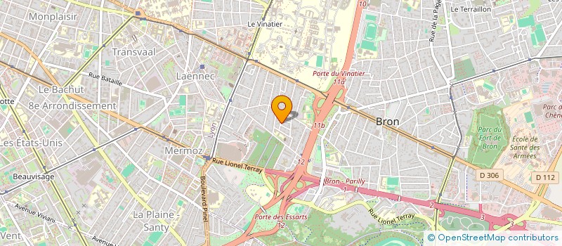 localisation de l'entreprise MIOCEANE  BRON