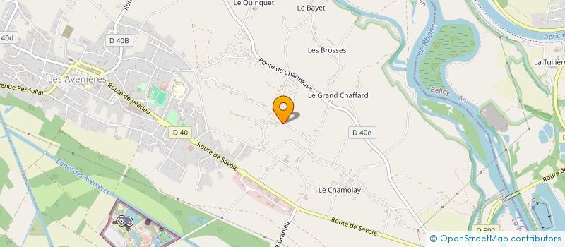 localisation de l'entreprise MIOCH  LES AVENIERES VEYRINS-THUELLIN