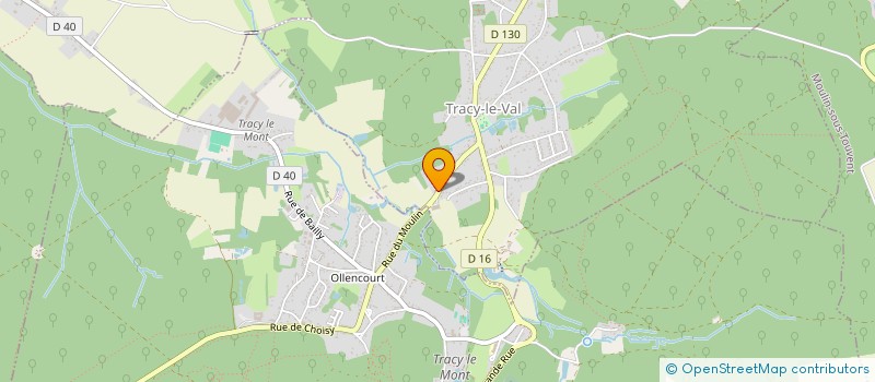 localisation de l'entreprise MIOFIT  TRACY-LE-VAL