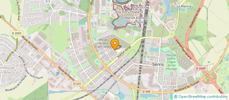 localisation de l'entreprise MIOH SCI  CHESSY