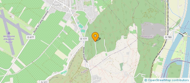 localisation de l'entreprise MIOLANGE  PUJAUT