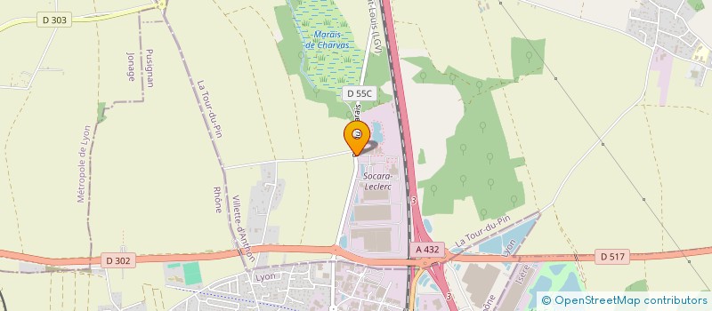 localisation de l'entreprise MIONNAYDIS  VILLETTE-D'ANTHON