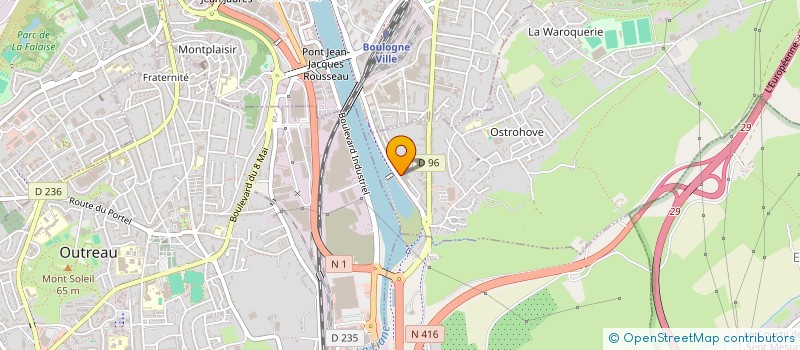 localisation de l'entreprise MIONNET & CO à SAINT-MARTIN-BOULOGNE