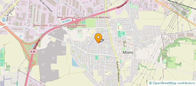 localisation de l'entreprise MIONS LOCA-SERVICE SARL  MIONS