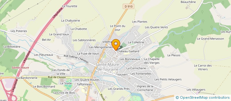 localisation de l'entreprise MIOSOTYS  SAINTE-MAURE-DE-TOURAINE