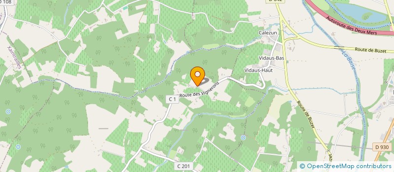 localisation de l'entreprise MIOSSEC CULTURES  MONTESQUIEU