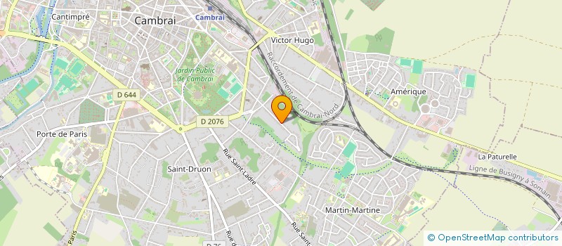 localisation de l'entreprise MIOT CAMBRAI  CAMBRAI