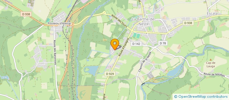 localisation de l'entreprise MIOT EQUIPEMENTS  LA BARTHE-DE-NESTE