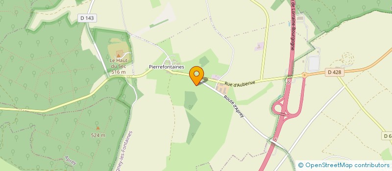localisation de l'entreprise MIOT FRERES à PERROGNEY-LES-FONTAINES