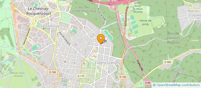localisation de l'entreprise MIOTHEC à VERSAILLES
