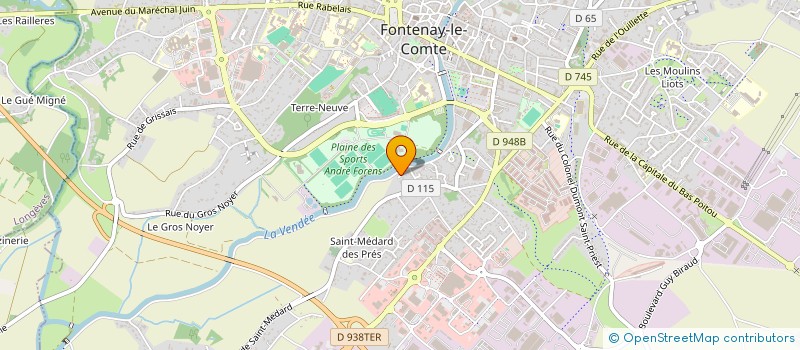 localisation de l'entreprise MIP  FONTENAY-LE-COMTE