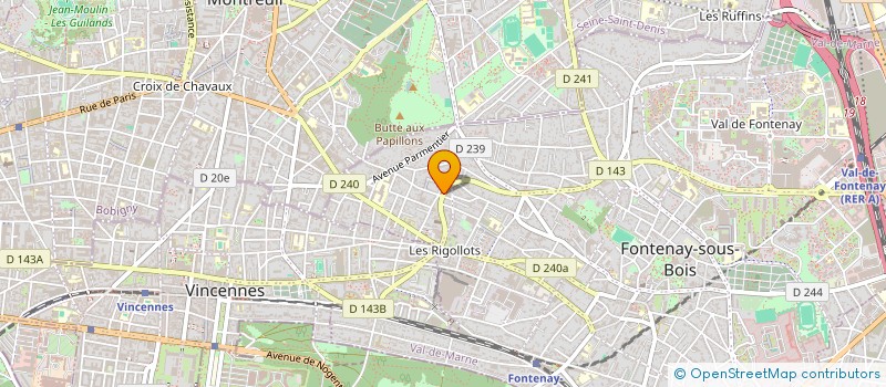 localisation de l'entreprise MIP à FONTENAY-SOUS-BOIS