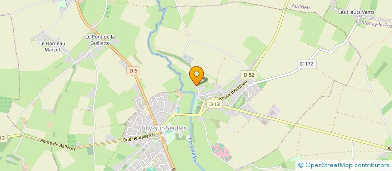 localisation de l'entreprise MIP  TILLY-SUR-SEULLES