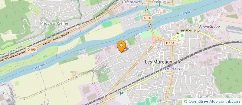 localisation de l'entreprise MIP ENERGIES à LES MUREAUX