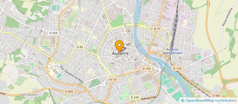 localisation de l'entreprise MIPA 81  AUXERRE