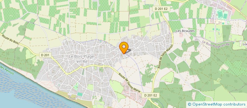 localisation de l'entreprise MIPA  LE BOIS-PLAGE-EN-RE